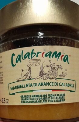 Marmellata di arance di Calabria front packaging