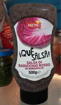 Salsa di radicchio rosso in agrodolce