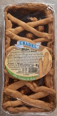 Crostata di Meliga - Mais con farcitura ai Frutti di bosco