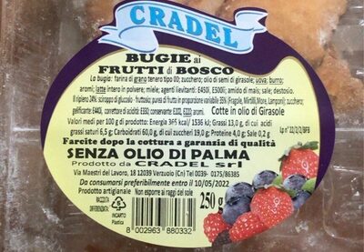 Bugie ai frutti di bosco