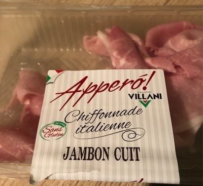 Chiffonade Italienne jambon cuit