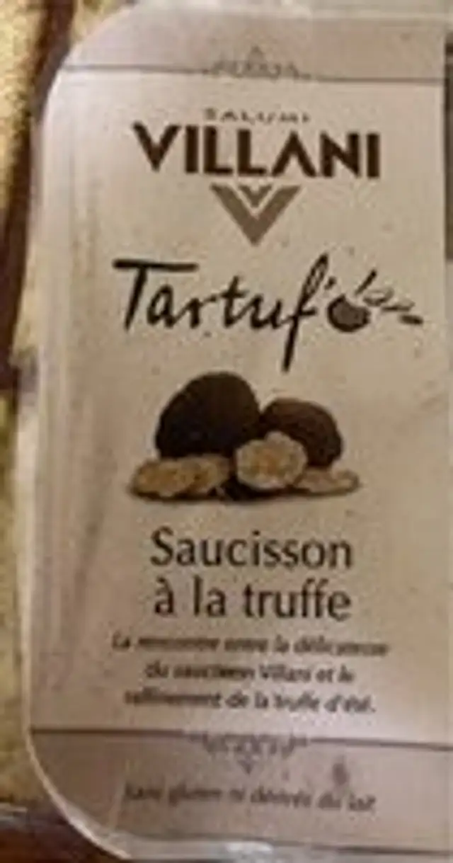 Saucisson a la truffe d’été