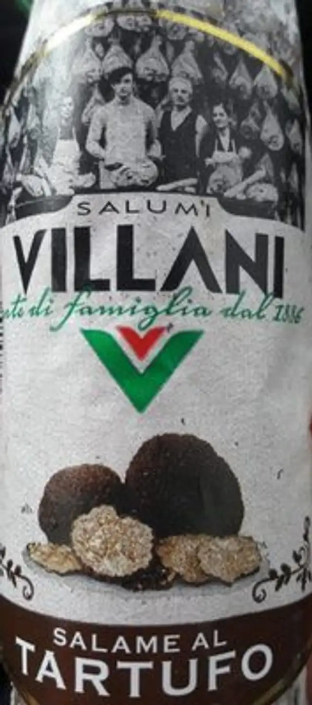 Salame al tartufo front packaging
