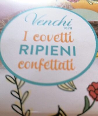 I covetti ripieni confettati front packaging