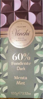 60% Fondente Dark Menta Mint