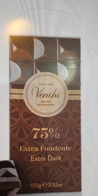 Venchi Cioccolato Extra Fondente 75% 100g