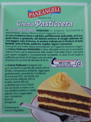 Paneangeli Crème Pâtissière 150G front packaging
