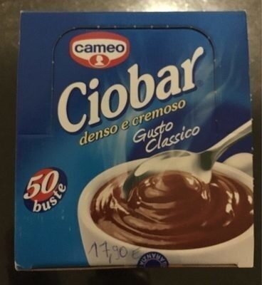 Ciobar Cioccolato Monodose 100 Bustine + 6 Tazze Originali