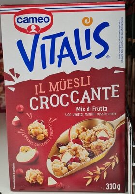 Vitalis muesi croccante mix di frutta