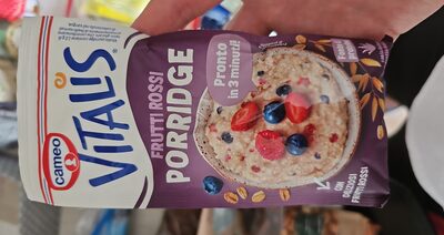 porridge frutti di bosco