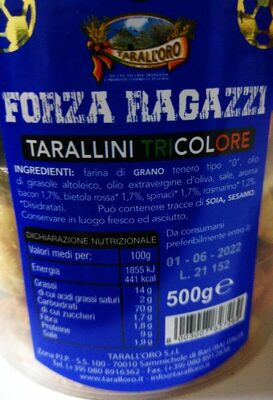Tarallini tricolore