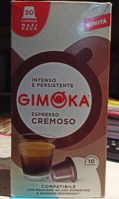 Capsule caffè front packaging