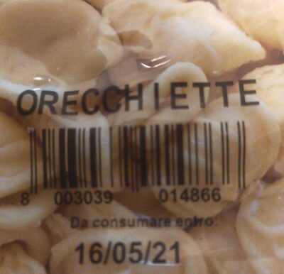 Orecchiette front packaging