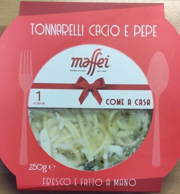 Tonnarelli cacio e pepe