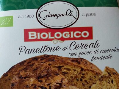 Panettone le ai cereali con gocce di cioccolato fondente