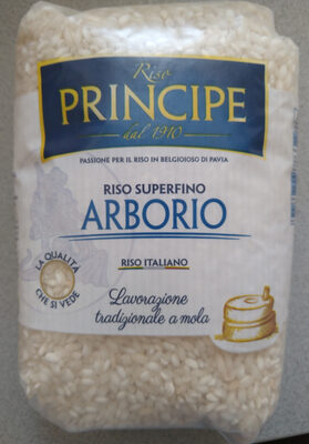 Riso Superfino Arborio front packaging