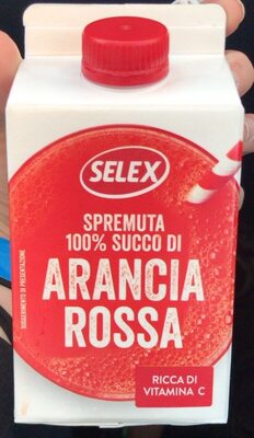 Spremuta 100% succo di arancia rossa