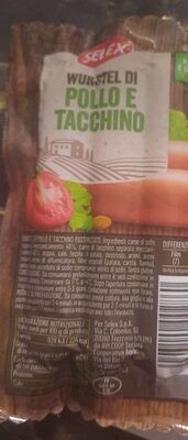 Wurstel pollo e tacchino