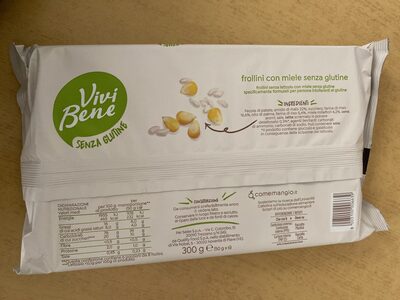 frollini con miele senza glutine