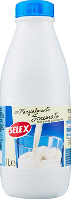 Latte uht parzialmente scremato