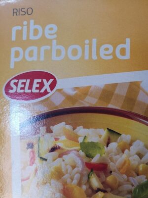 Riso ribe parboiled front packaging