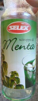 Sciroppo di menta front packaging