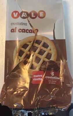 Crostatina al cacao front packaging