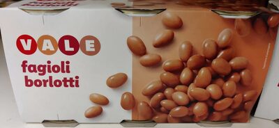 Fagioli borlotti front packaging