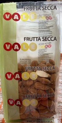 Mandorle sgusciate front packaging