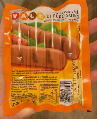 Wurstel di Puro Suino