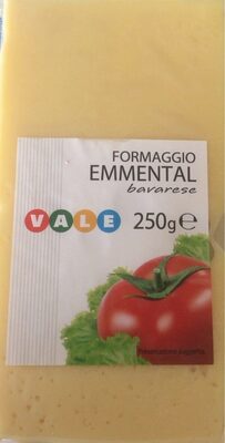 Formaggio Emmental bavarese front packaging