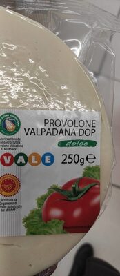 Provolone valpadana dop front packaging