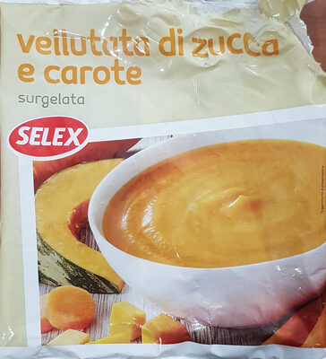 Vellutata di zucca e carote