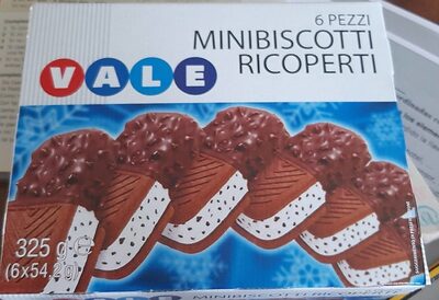 Minibiscotti ricoperti
