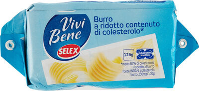 Vivi bene burro a ridotto contenuto di colesterolo
