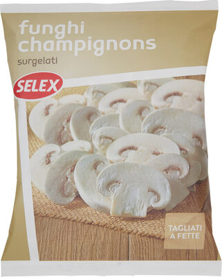 Funghi champignon a fette surgelati front packaging