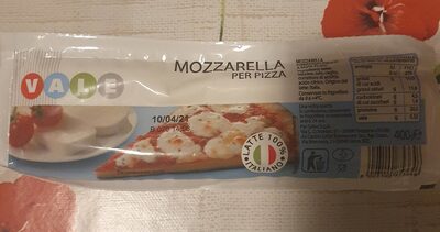 Mozzarella per pizza