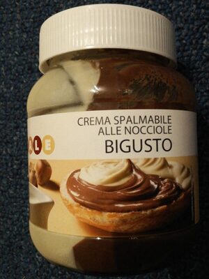 Crema spalmabile bigusto front packaging