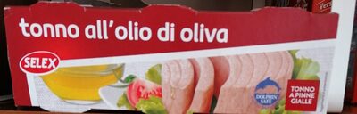 Tonno all'olio d'oliva front packaging