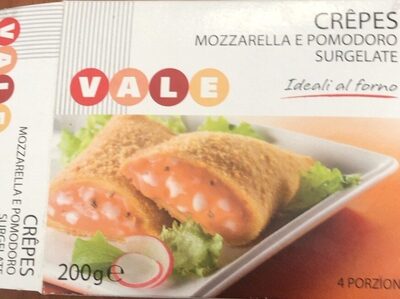 Crepes mozzarella e pomodoro