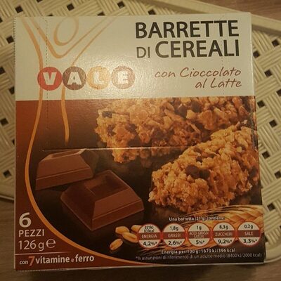 barrette di cereali