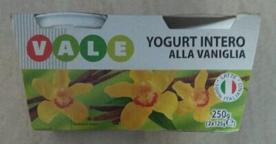 Yogurt intero alla vaniglia
