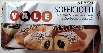 Sofficiotti con farcitura al cioccolato