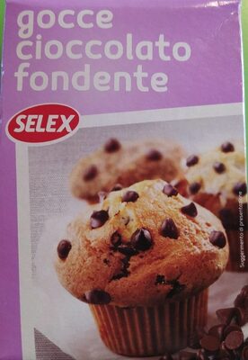 Gocce di cioccolato fondente