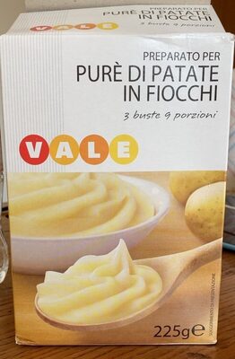 Purè di patate in fiocchi