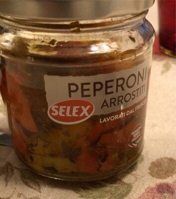 Peperoni arrostiti front packaging