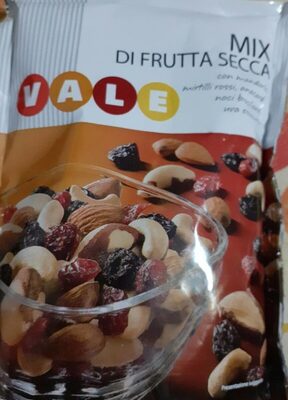 Frutta secca mandorle mirtilli