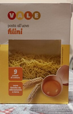 Pasta all'uovo Filini