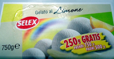 Selex Gelato al limone