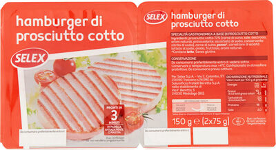 Hamburge dIGProsciutto cotto front packaging